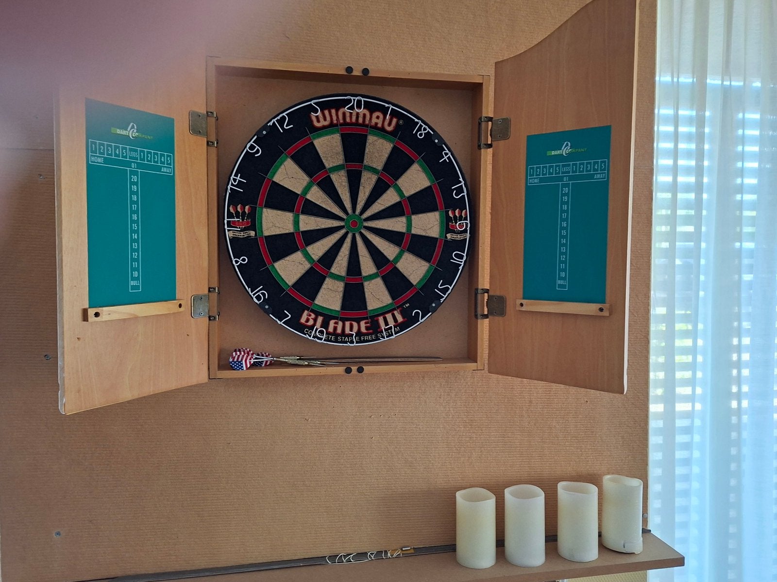 Dartbord, Ophalen, Gebruikt, Dartbord
