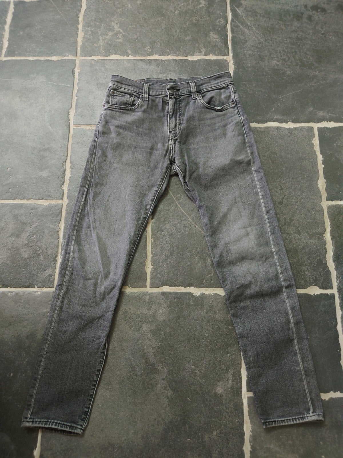 Levi's 512, Slim Fit, grijs, W30 L32, zgan! Rob3032, Kleding | Heren, Levi's, W32 (confectie 46) of kleiner, Ophalen of Verzenden