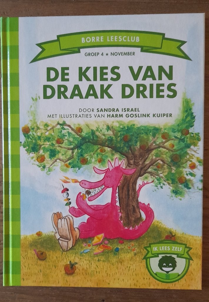Borre leesclub - De kies van Draak Dries, Ophalen of Verzenden, Gelezen, Borre leesclub, Fictie algemeen