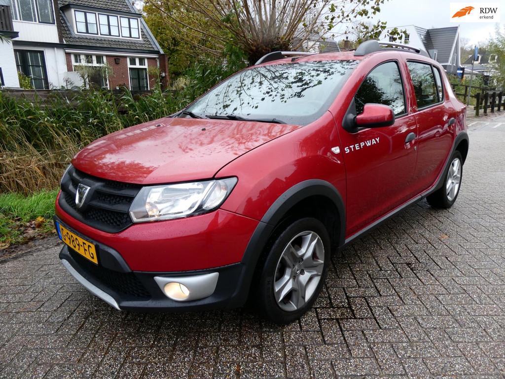Dacia Sandero 0.9 TCe 90pk Stepway 120.000km. Zuinig Hoge in, Voorwielaandrijving, 898 cc, Stof, Gebruikt