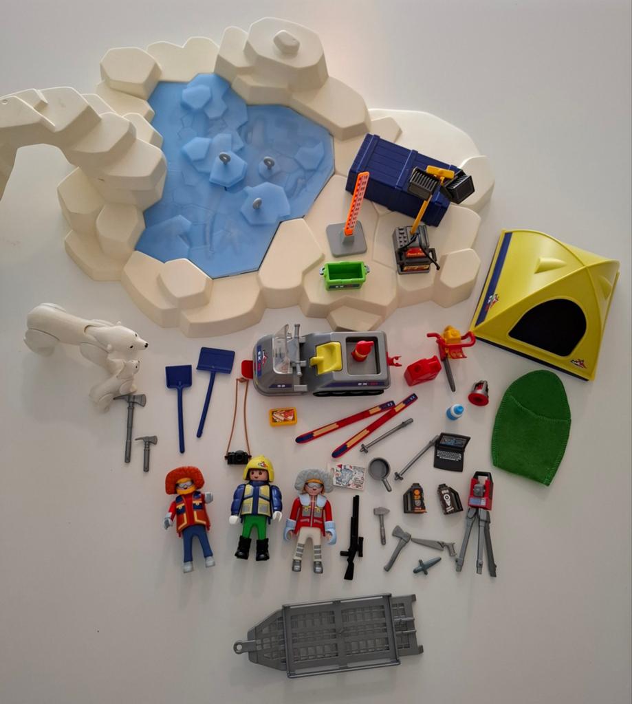 Playmobil Dinosaurus skelet in ijs - 3184, Ophalen