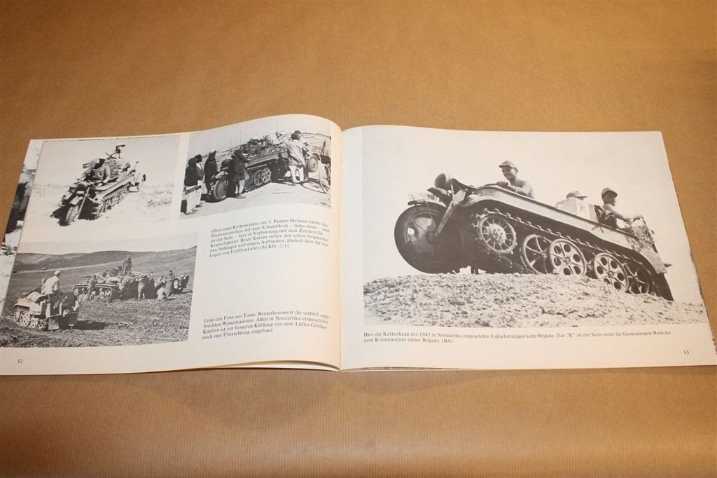 Kettenkrad HK-101 — Duitse Rups Motor WOII [DE], Ophalen of Verzenden, Tweede Wereldoorlog, Gelezen, Overige onderwerpen