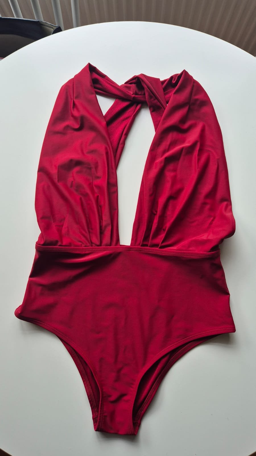 one-piece swimsuit, Ophalen of Verzenden, Zo goed als nieuw, Rood, Badpak