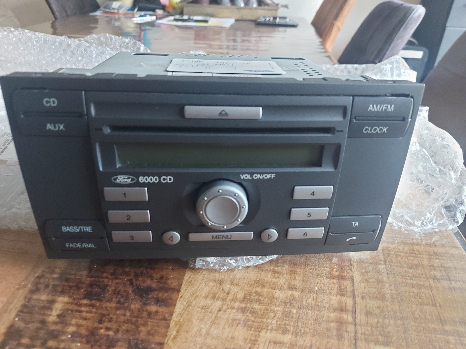 Ford 6000 CD Radio met Keycode, Auto diversen, Autoradio's, Ophalen of Verzenden, Gebruikt