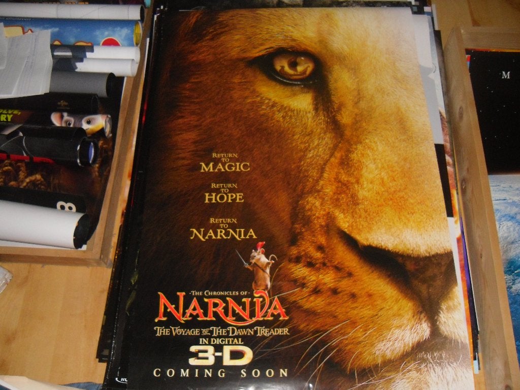 The chronicles of Narnia Filmposter, Ophalen, Zo goed als nieuw, A1 t/m A3, Film en Tv