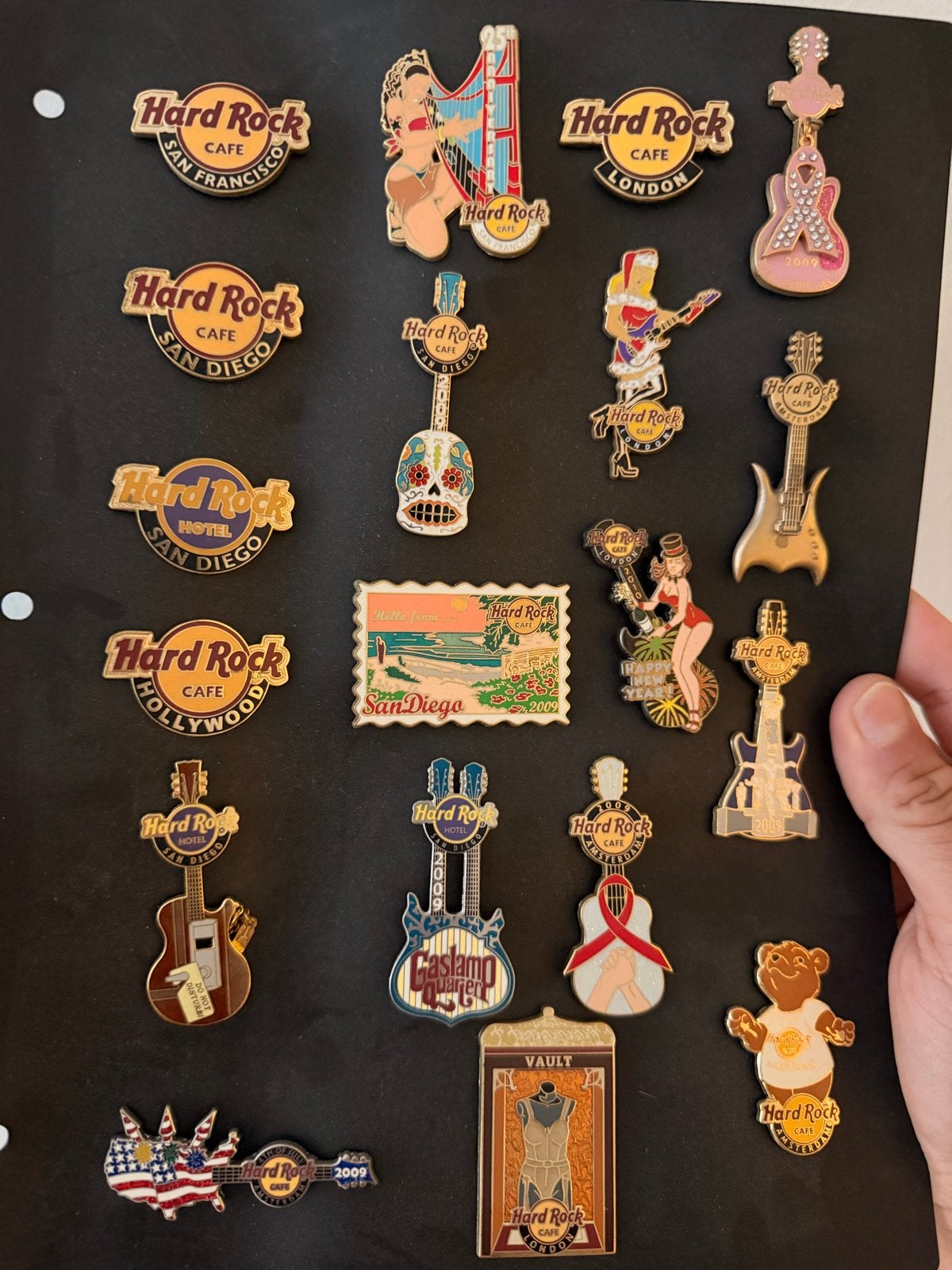 Hard Rock Cafe Speldjes Collectie - Diverse Locaties, Ophalen of Verzenden, Zo goed als nieuw