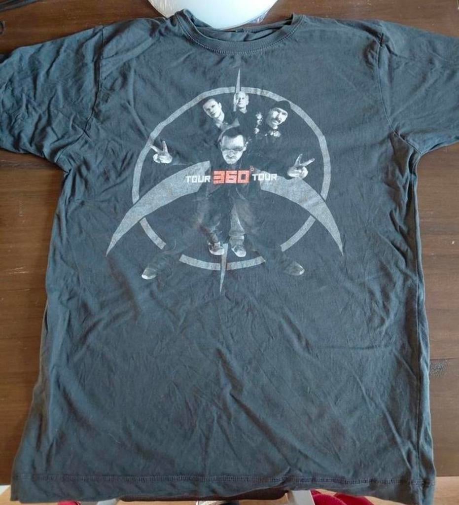 U2 360 tour t-shirt., Ophalen of Verzenden, Zo goed als nieuw, Maat 52/54 (L), Grijs