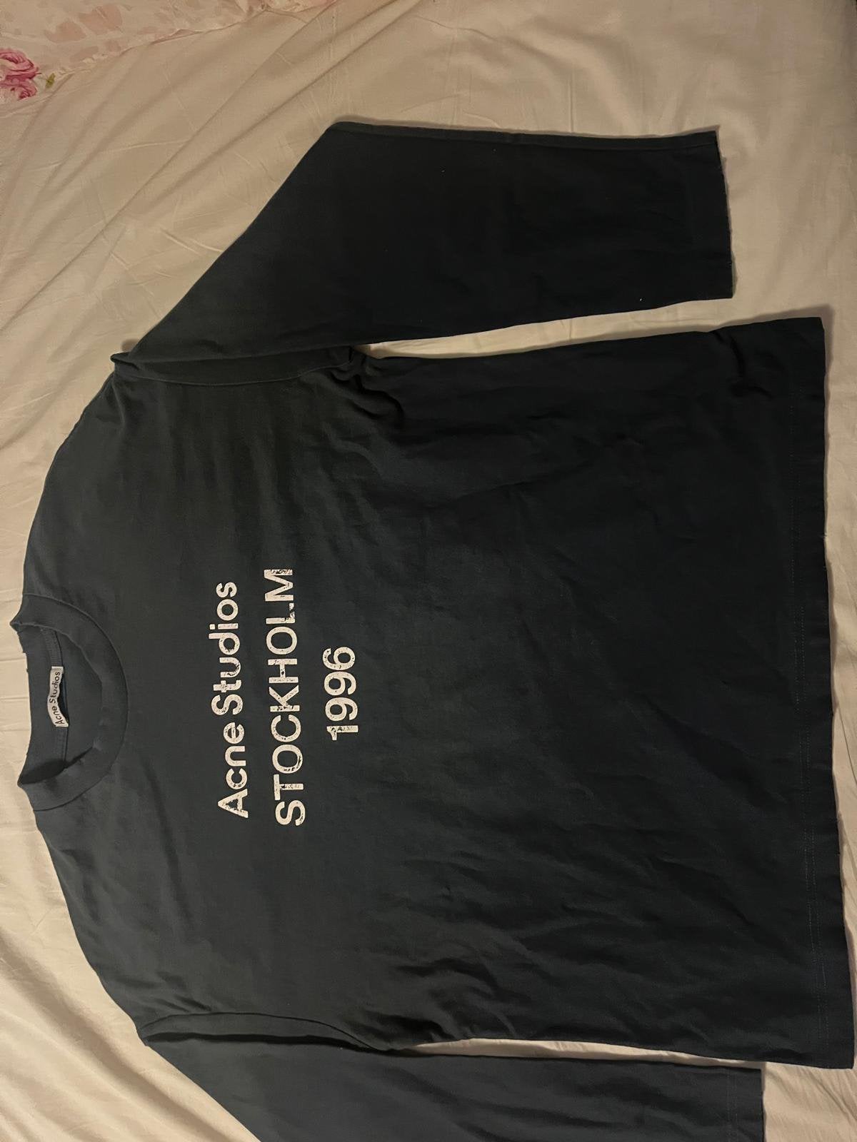 Acne studios longsleeve, Ophalen of Verzenden, Zo goed als nieuw, Maat 48/50 (M), Blauw