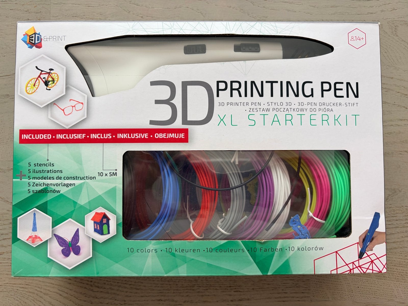 3D & Print 3D Printing Pen XL Starterkit, Ophalen of Verzenden, Nieuw, Filament