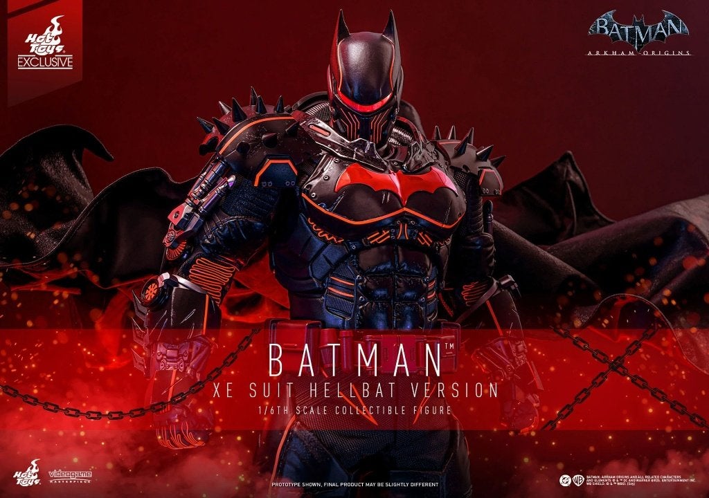 Hot Toys Batman XE Suit Hellbat Exclusive Limited Pre-Order, Ophalen of Verzenden, Nieuw