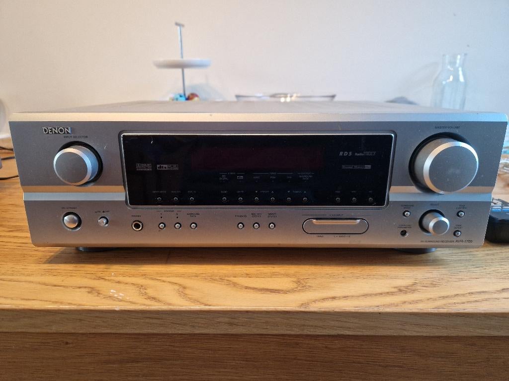 Complete Denon Home Cinema Set (AVR-1705 + 3 Speakers), 70 watt of meer, Overige spelers, Ophalen, Overige merken