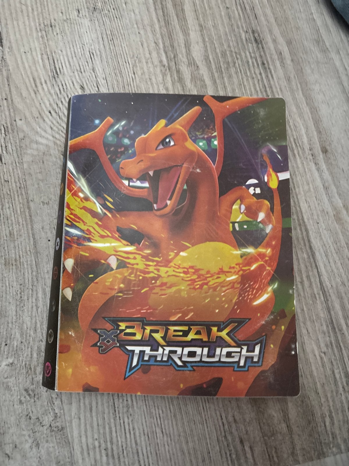 Pokémon Charizard EX BREAKthrough Kaartenmap, Ophalen of Verzenden, Gebruikt, Overige typen
