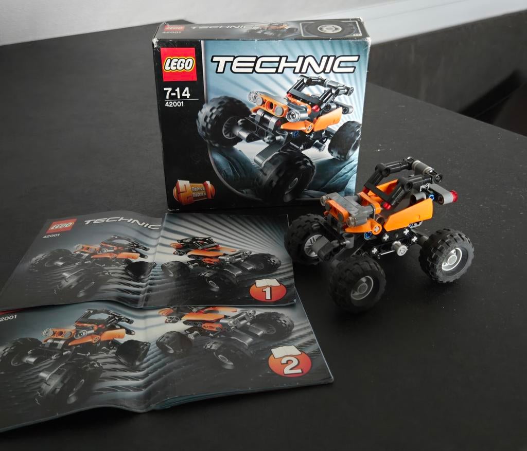 Lego Technic 42001 Mini Off-Roader, Ophalen, Compleet, Lego, Zo goed als nieuw