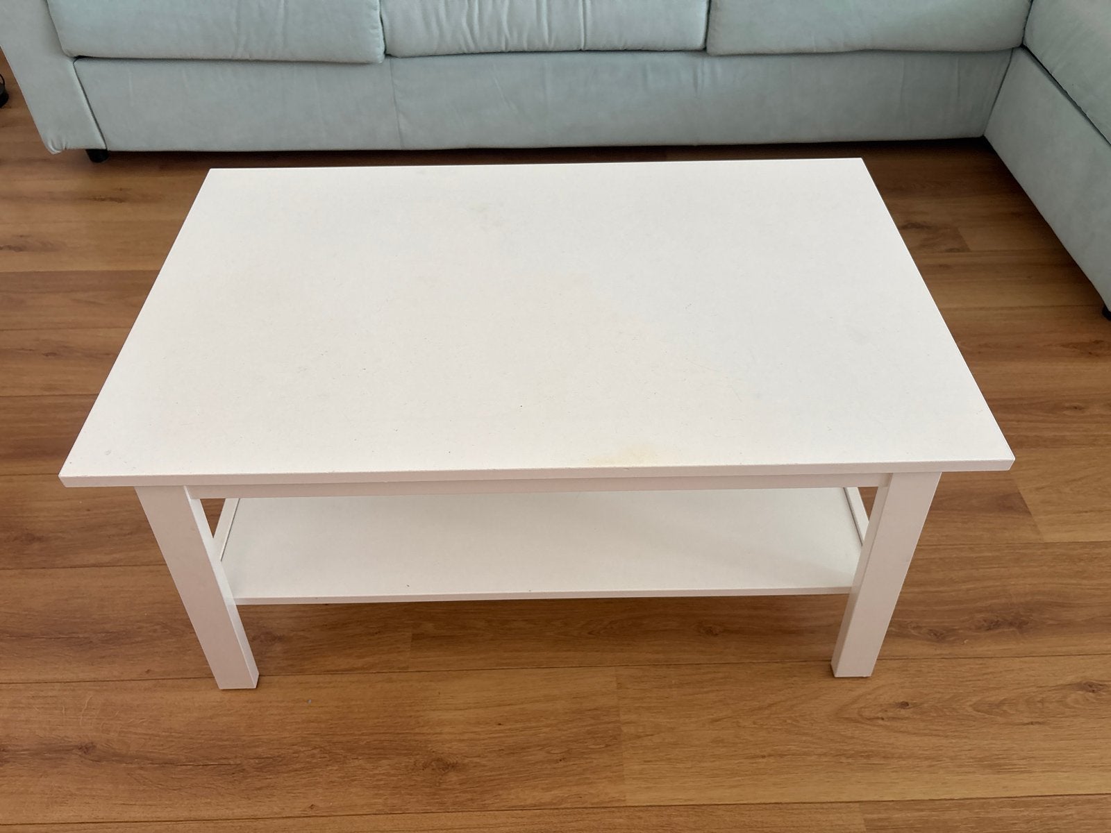 IKEA Lunnarp salontafel wit, Ophalen, Gebruikt, 50 tot 100 cm, Overige houtsoorten