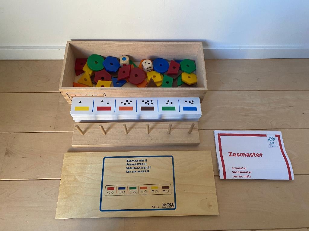Rolf zesmaster, Kinderen en Baby's, Speelgoed | Houten speelgoed, Gebruikt, Ophalen of Verzenden