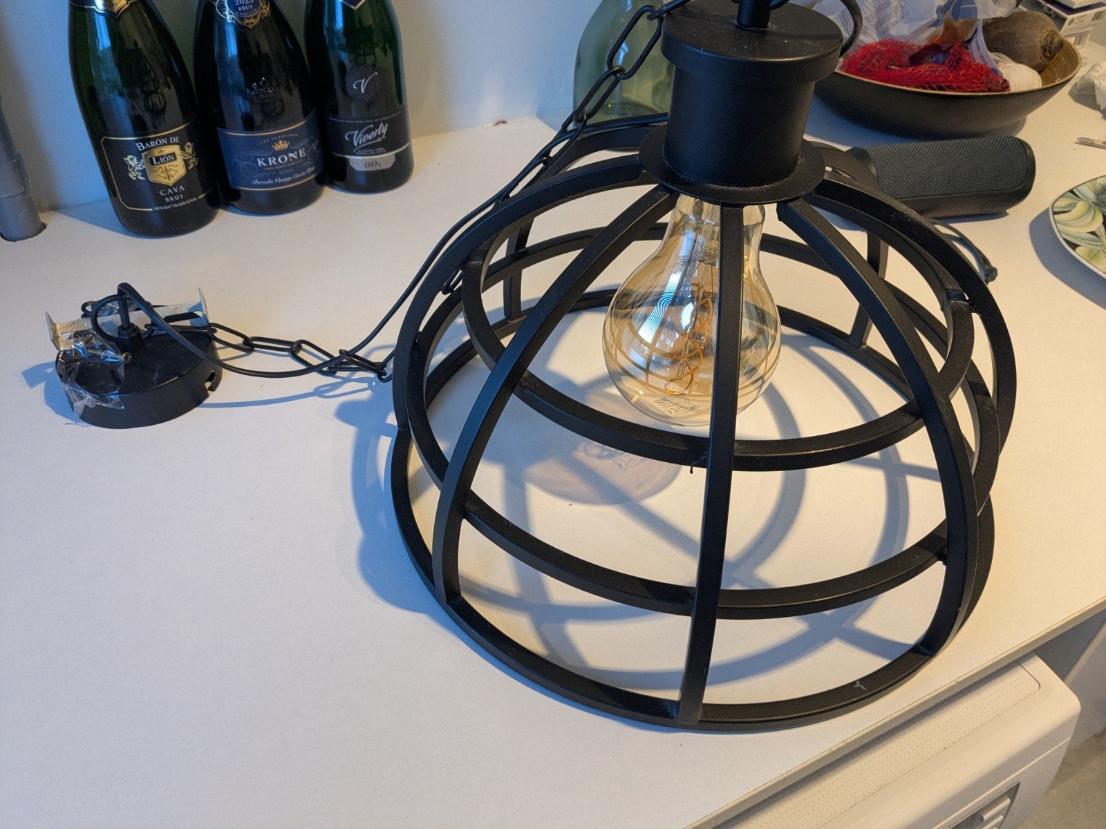 Industriële hanglamp, Ophalen, Minder dan 50 cm