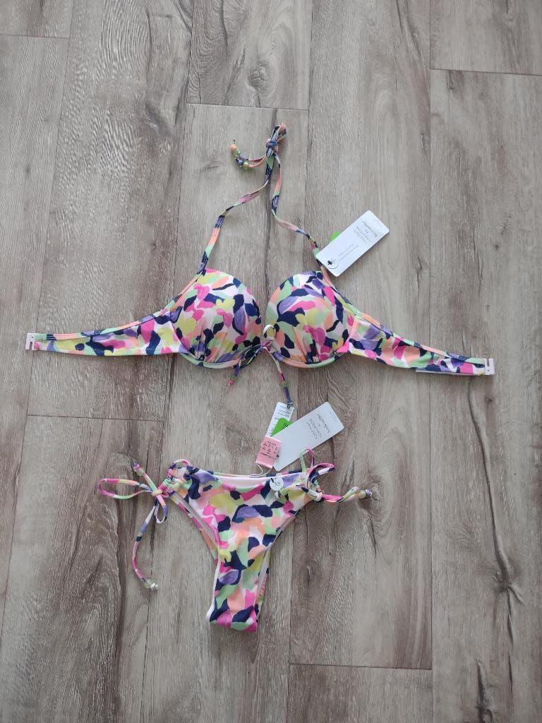 Prachtige nieuwe roze gekleurde Hunkemöller bikini, 75B-XS., Kleding | Dames, Badmode en Zwemkleding, Nieuw, Bikini, Roze, Ophalen of Verzenden