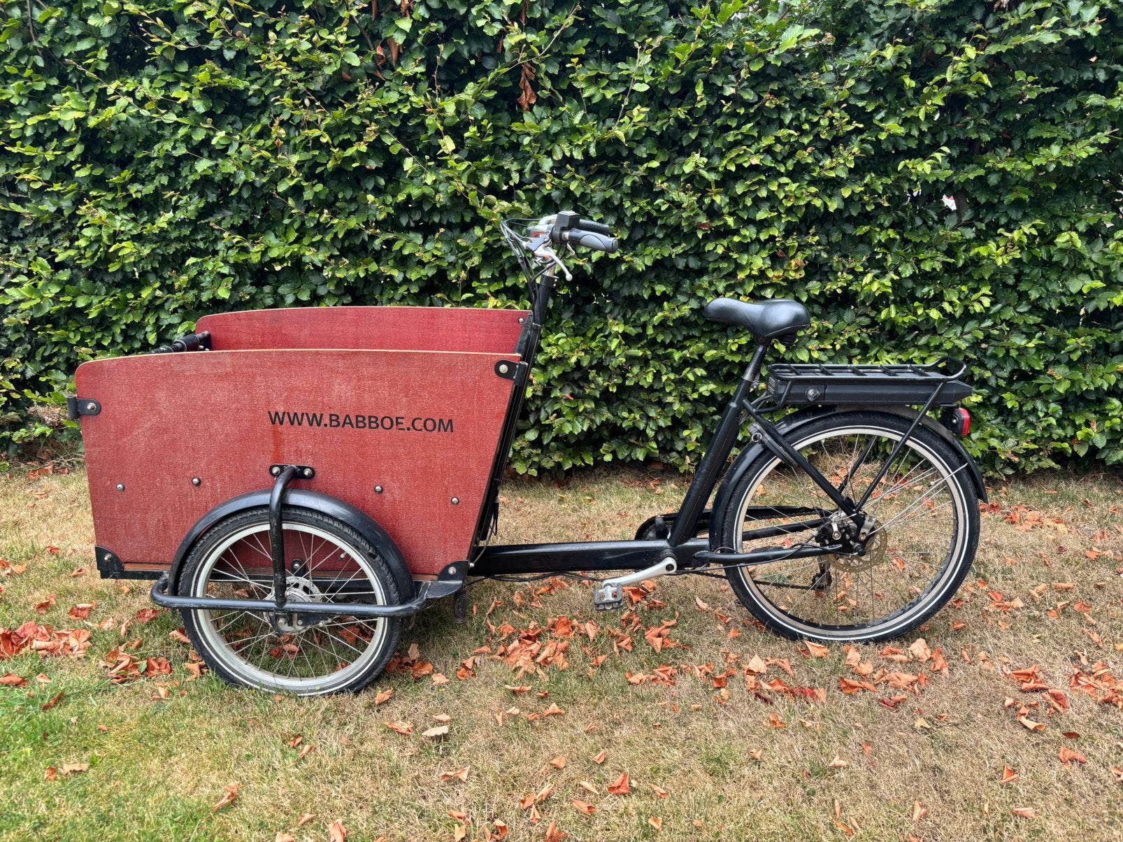 Babboe Big e Elektrische bakfiets, 4 kinderen of meer, Gebruikt, Elektrisch, Schijfrem