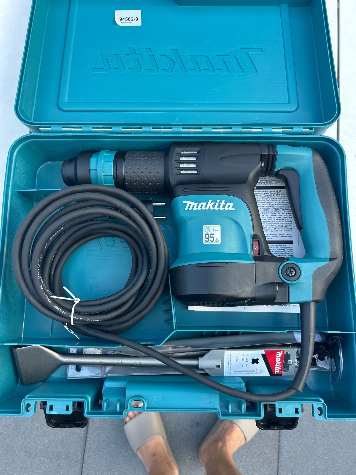 Makita HK1820 Breekhamer - Zo goed als nieuw, Doe-het-zelf en Verbouw, Ophalen, Zo goed als nieuw, 600 watt of meer, Boor- en/of Breekhamer