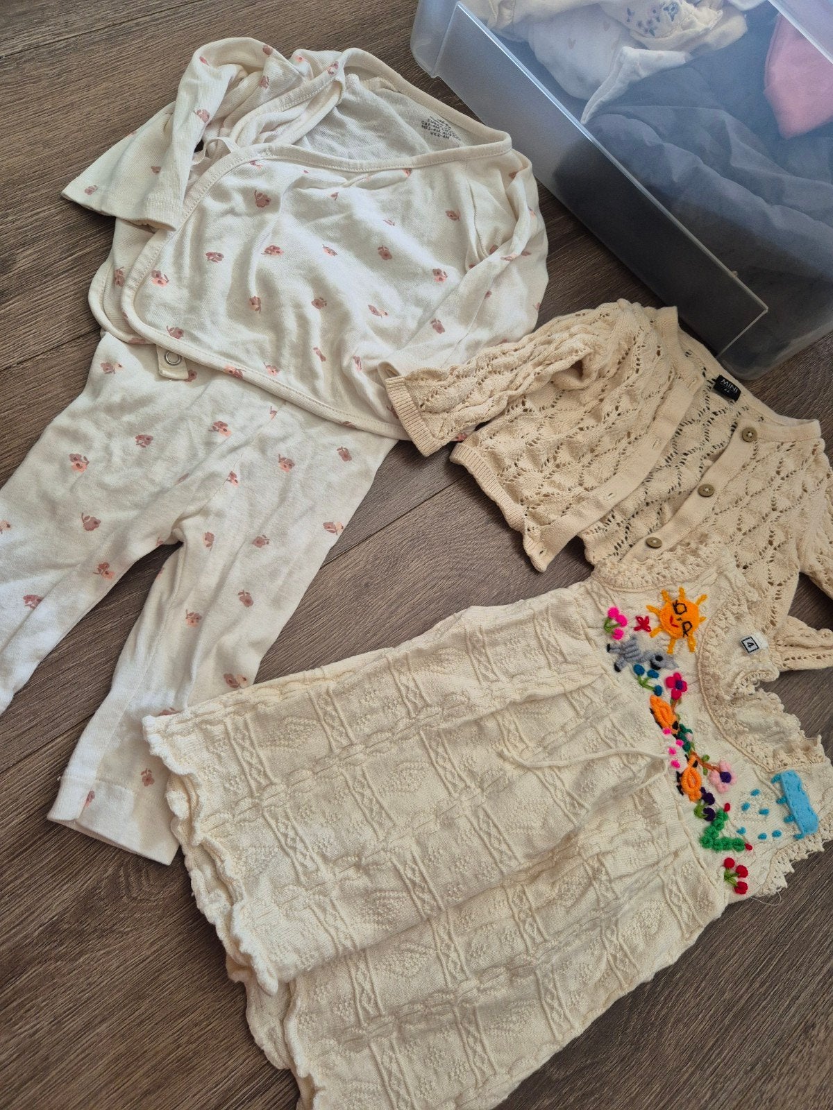 Babykledingpakket meisje maat 62 / 68 zie foto's, Ophalen of Verzenden, Zo goed als nieuw, Maat 68