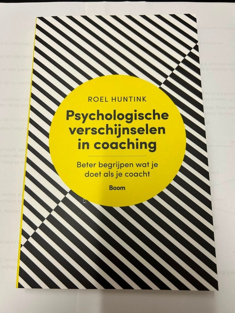 Psychologische verschijnselen in coaching - Roel Huntink, Boeken, Overige vakken, Ophalen of Verzenden, Zo goed als nieuw, Roel Huntink
