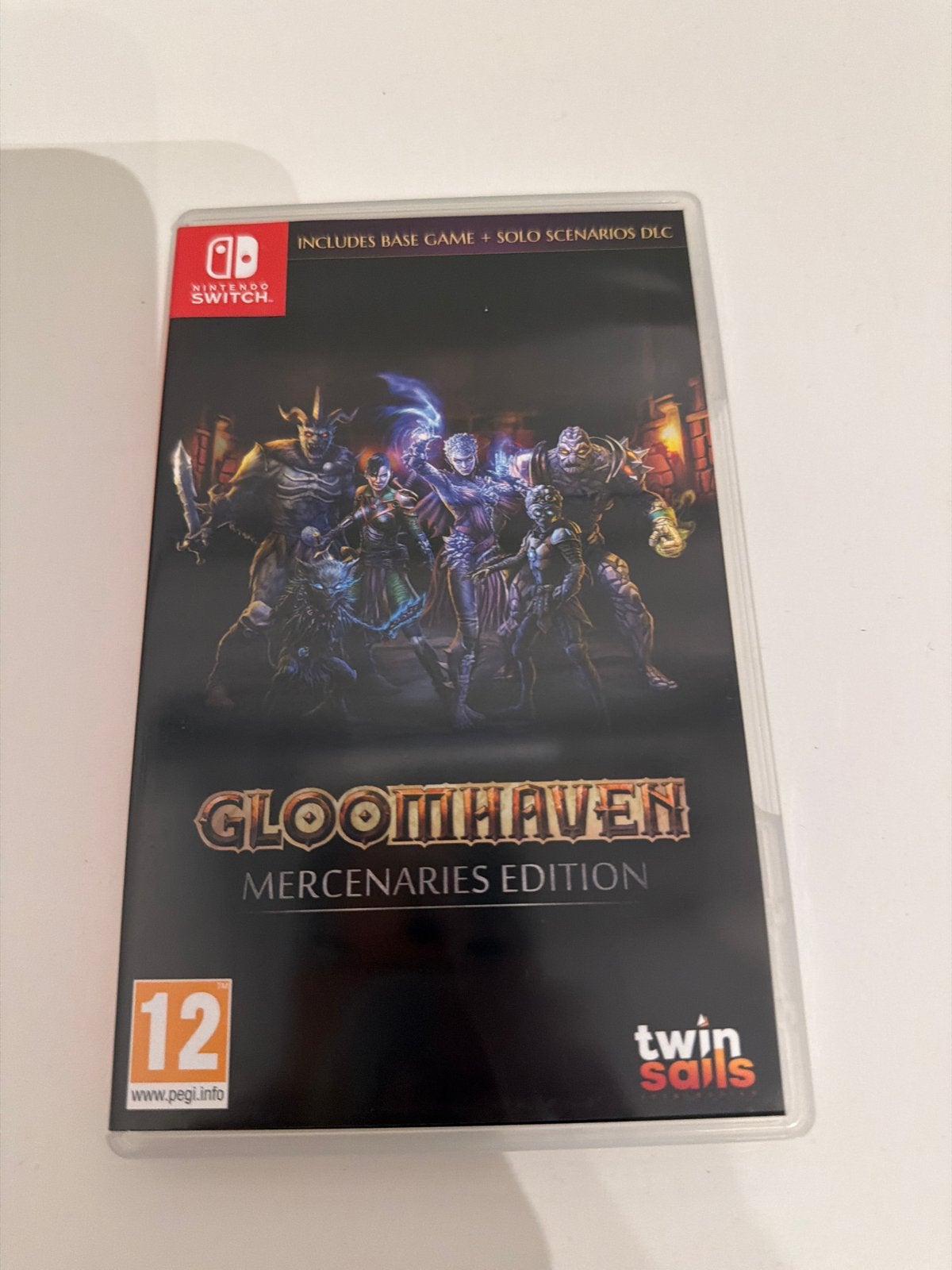 Gloomhaven Mercenaries Edition Nintendo Switch, Online, 1 speler, Ophalen of Verzenden, Zo goed als nieuw