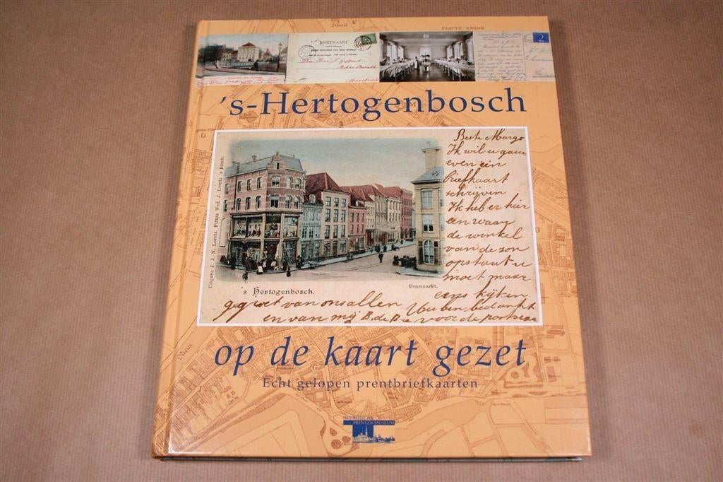 \'s-Hertogenbosch op de kaart gezet — Prentbriefkaarten, Boeken, Geschiedenis | Stad en Regio, Ophalen of Verzenden, Zo goed als nieuw