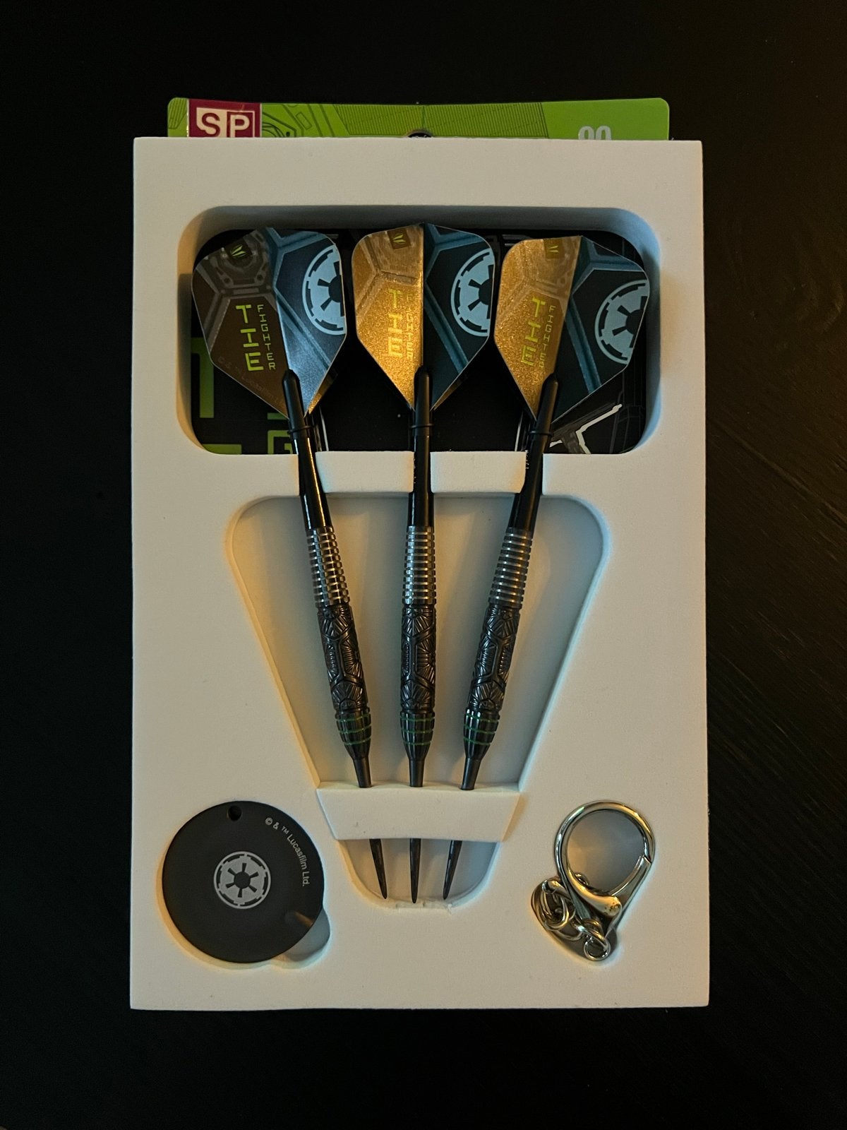 Target Star Wars Tie Fighter Darts 25 gram, Ophalen of Verzenden, Nieuw, Pijlen