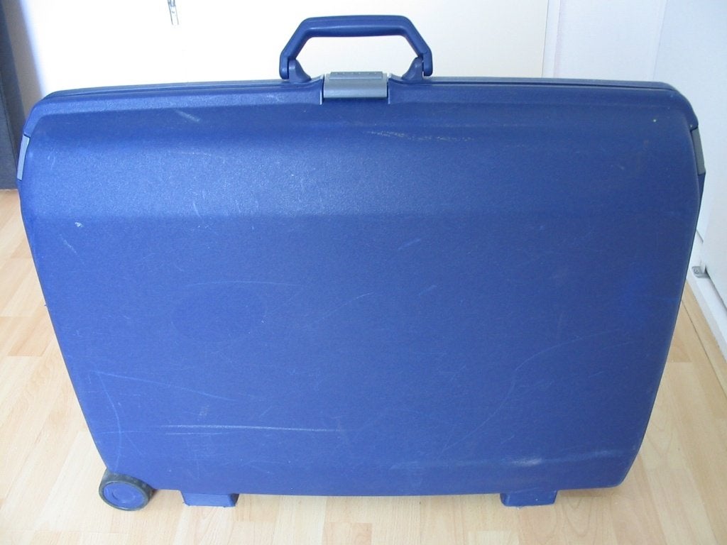 reis koffer merk samsonite met cijferslot., Gebruikt, Hard kunststof, Slot, Minder dan 35 cm