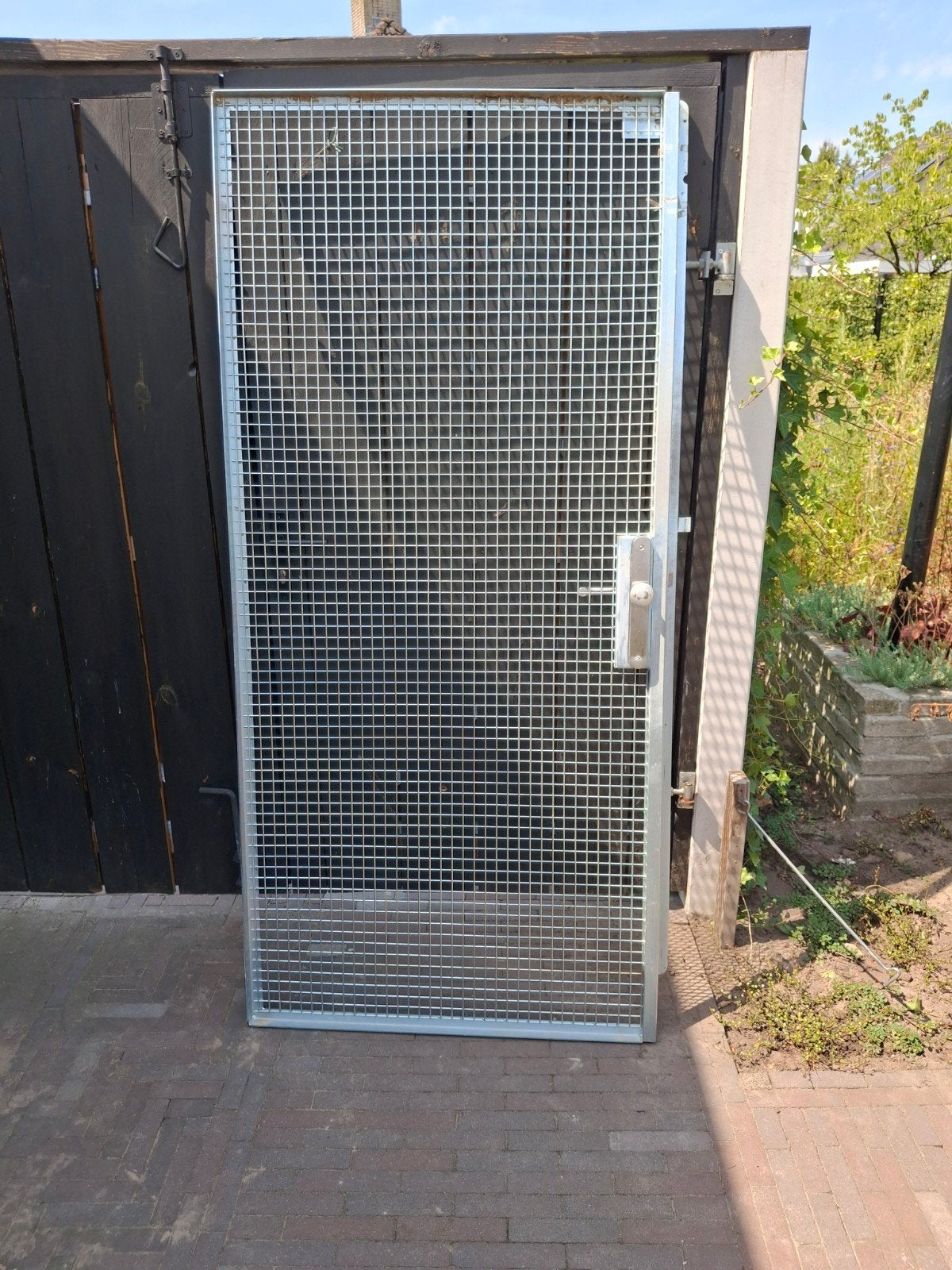 aluminium gaasdeur, Ophalen, Gebruikt, 80 tot 100 cm, Overige typen