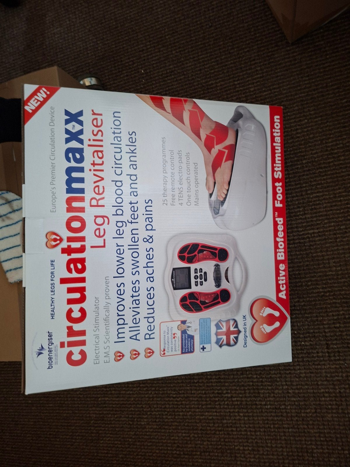 Circulationmaxx Leg Revitaliser - Voetstimulatie, Ophalen, Nieuw, Overige typen