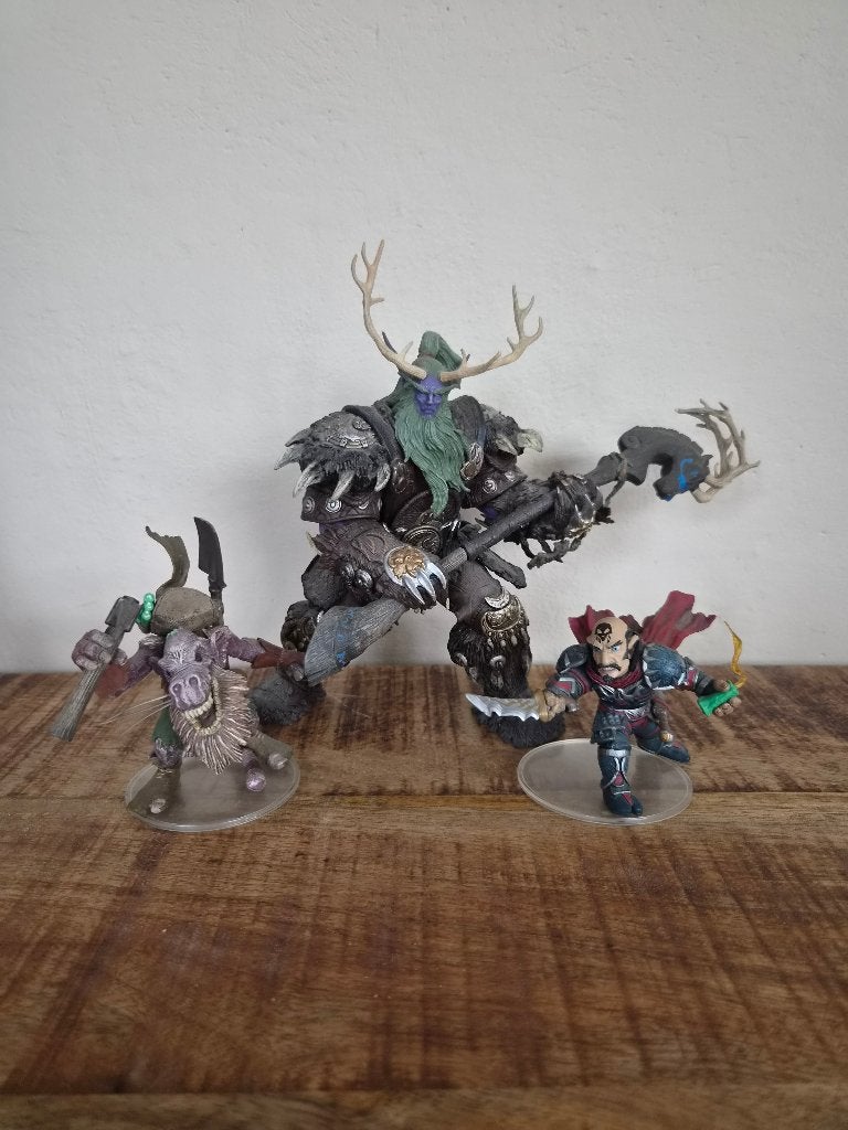 3x World of warcraft figures, Ophalen of Verzenden, Gebruikt