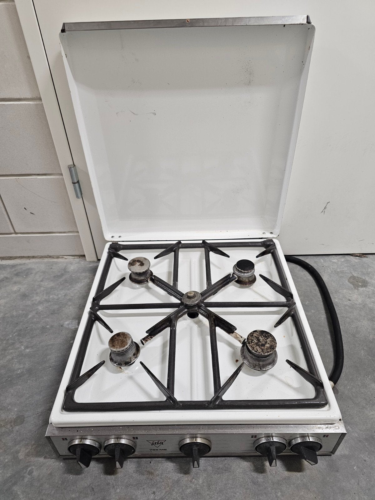 ATAG vrijstaande gaskookplaat  - Perfecte staat!!, Ophalen, Minder dan 85 cm, 4 kookzones, Zo goed als nieuw
