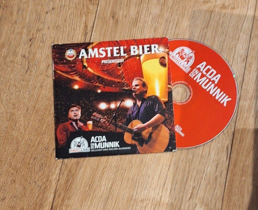 Acda en de Munnik - Amstel Live CD (Promo), Gebruikt, Ophalen of Verzenden, Promo, Live-album