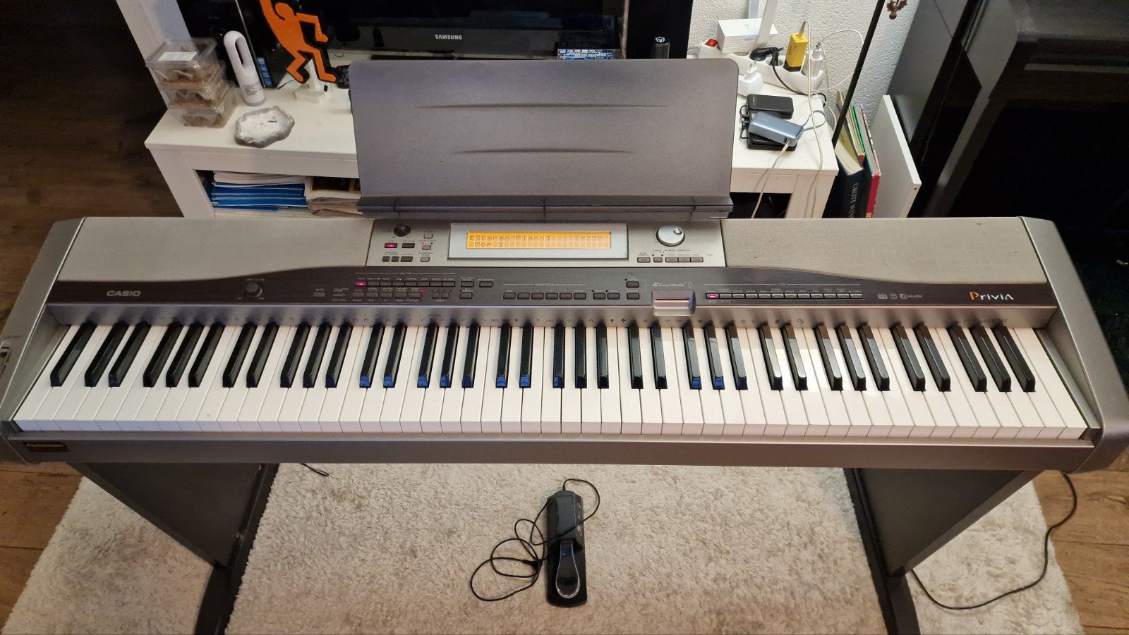 Casio Privia PX 400R, Ophalen of Verzenden, Gebruikt, Zwart