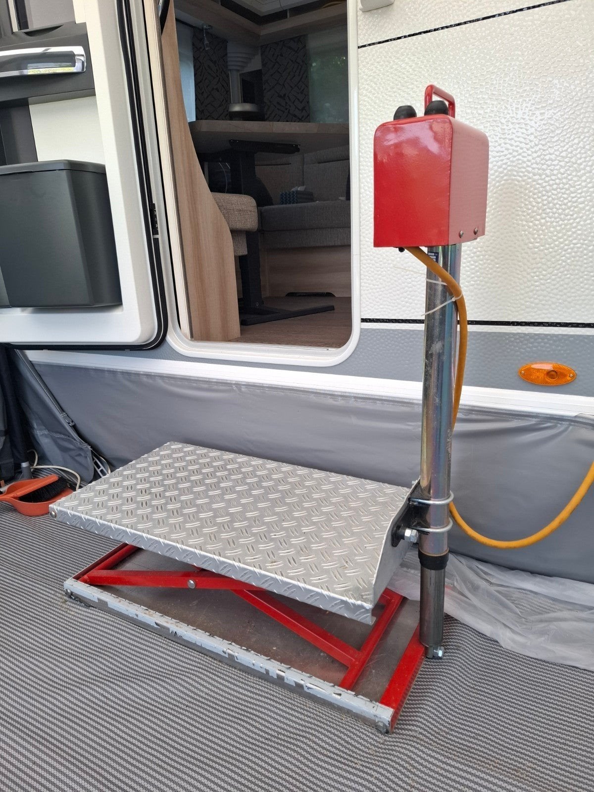 Stalift caravan of camper, Caravans en Kamperen, Caravan accessoires, Ophalen