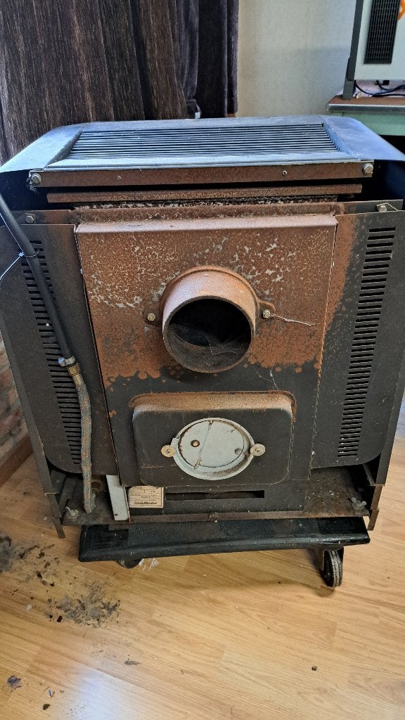 Diesel olie kachel, Huis en Inrichting, Ophalen, Oliekachel, Gebruikt, Overige brandstoffen
