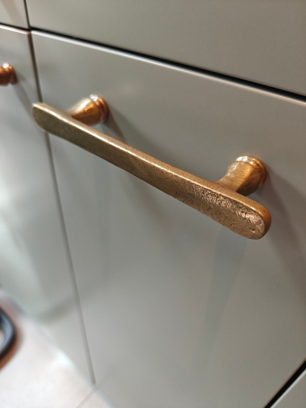 Dauby Pure PMBU-128 Ruw Brons Gepolijst Meubelgreep, Ophalen of Verzenden, Nieuw