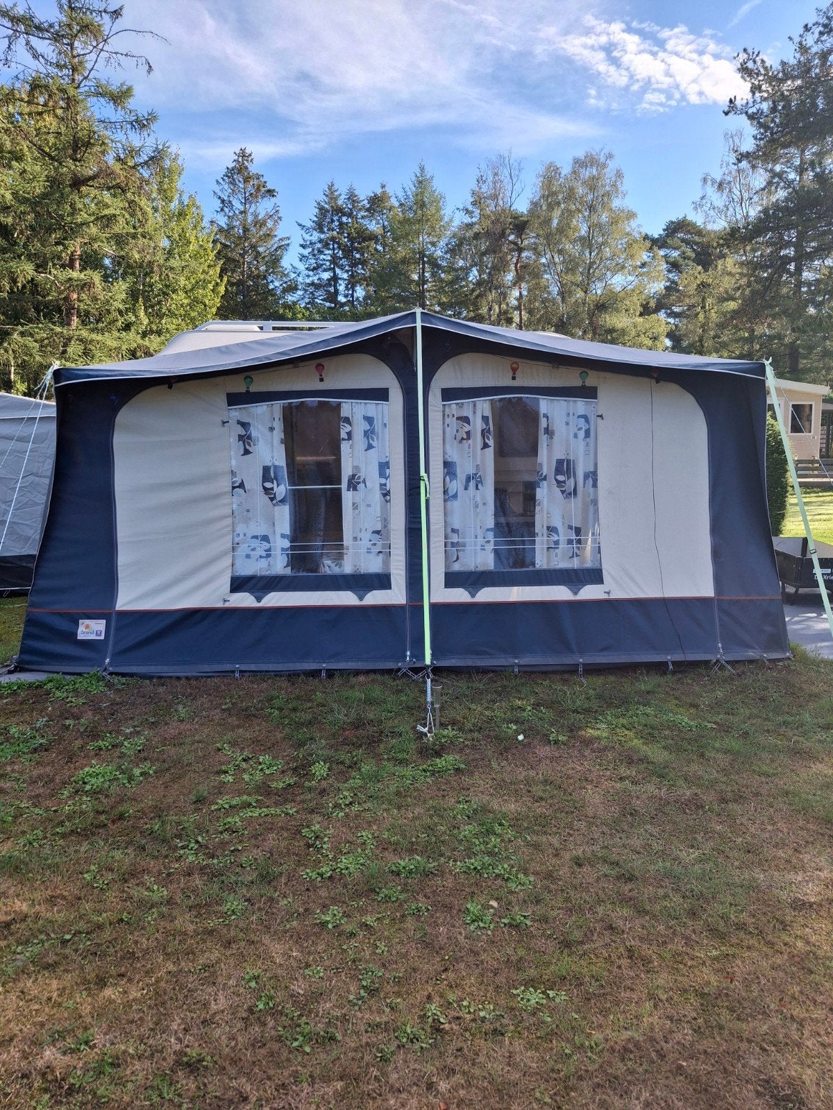 Ruime Brandt voortent voor caravan - Zo goed als nieuw, Ophalen, Gebruikt, Ten Cate All Season 240g/m2, Brand