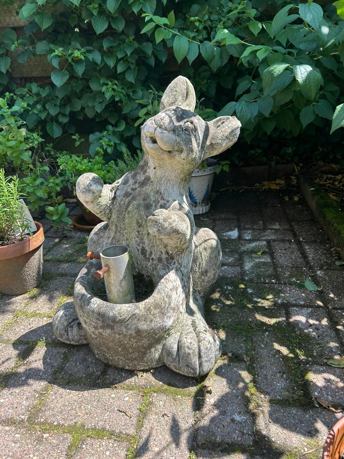 Voet voor droogmolen of parasol, Ophalen, Gebruikt, Droogmolen