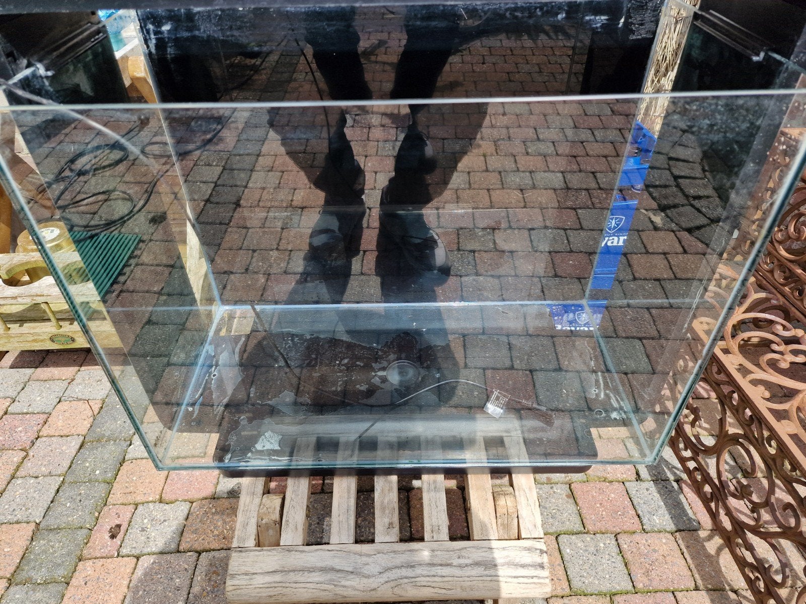 Superfish 80L aquarium, Ophalen, Gebruikt, Leeg aquarium