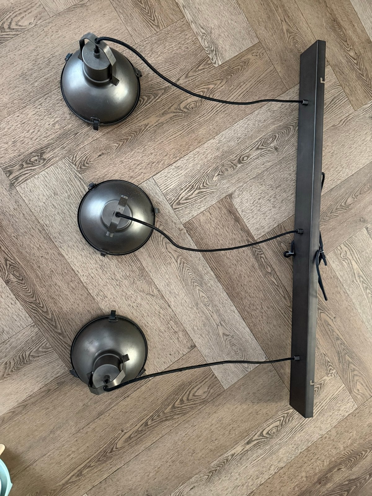 Moderne 100cm in hoogte verstelbare hanglamp, Ophalen, Zo goed als nieuw, Metaal, E27 (groot)