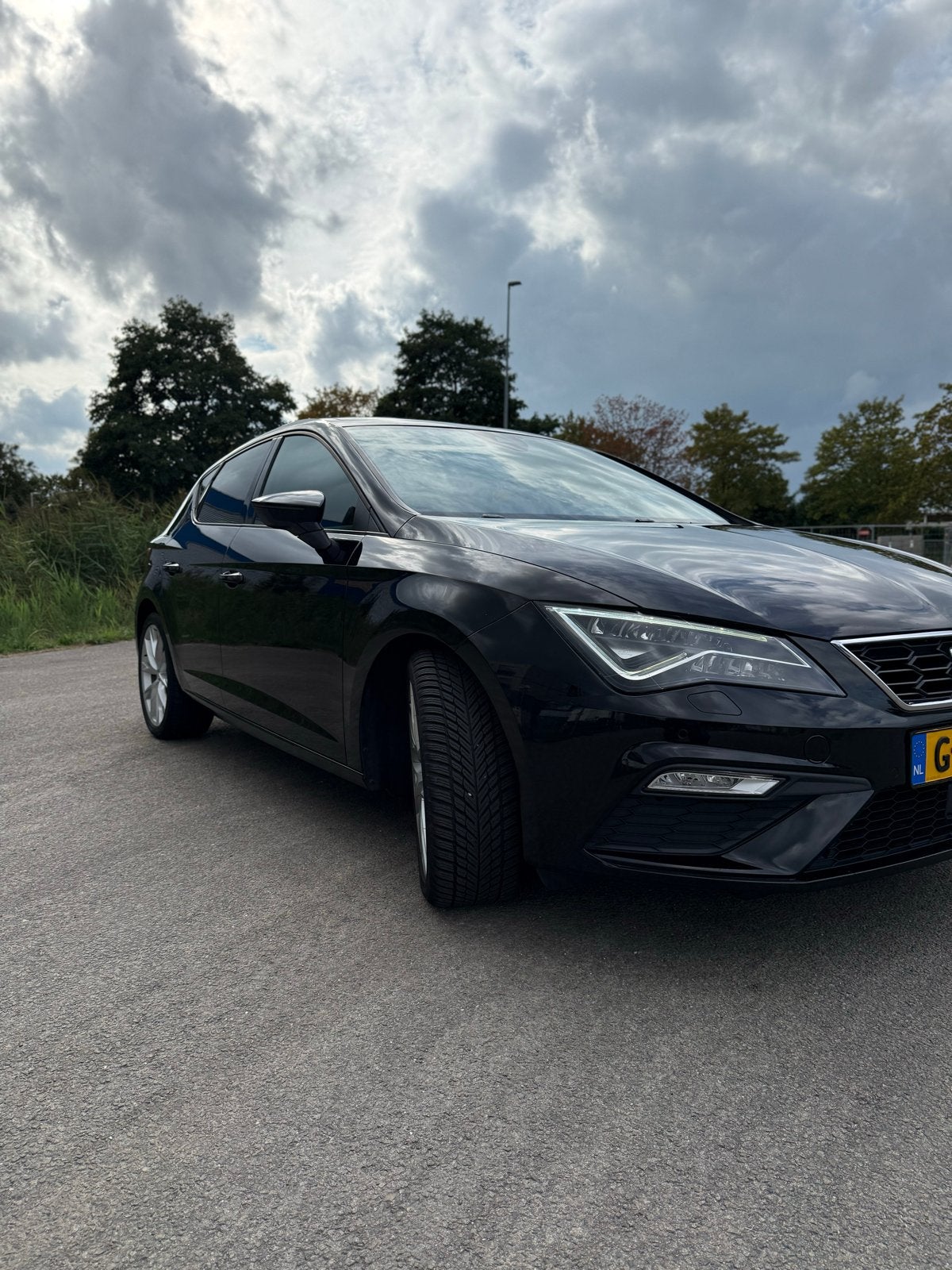 Seat Leon 1.5 TSI 150PK Dsg-7 2019 Zwart, Auto's, 1498 cc, Zwart, 4 cilinders, 620 kg