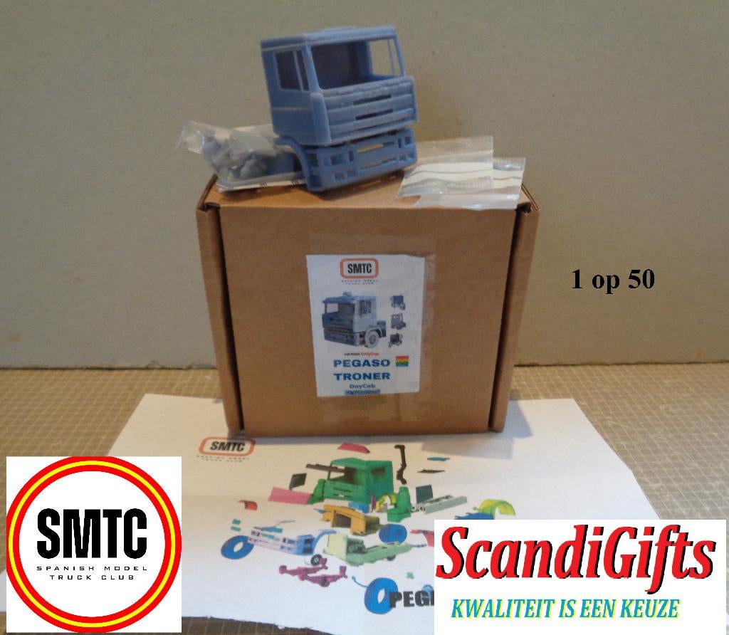 SMTC pegaso troner cabine kits, Hobby en Vrije tijd, Modelauto's | 1:50, Ophalen of Verzenden, Nieuw, Bus of Vrachtwagen