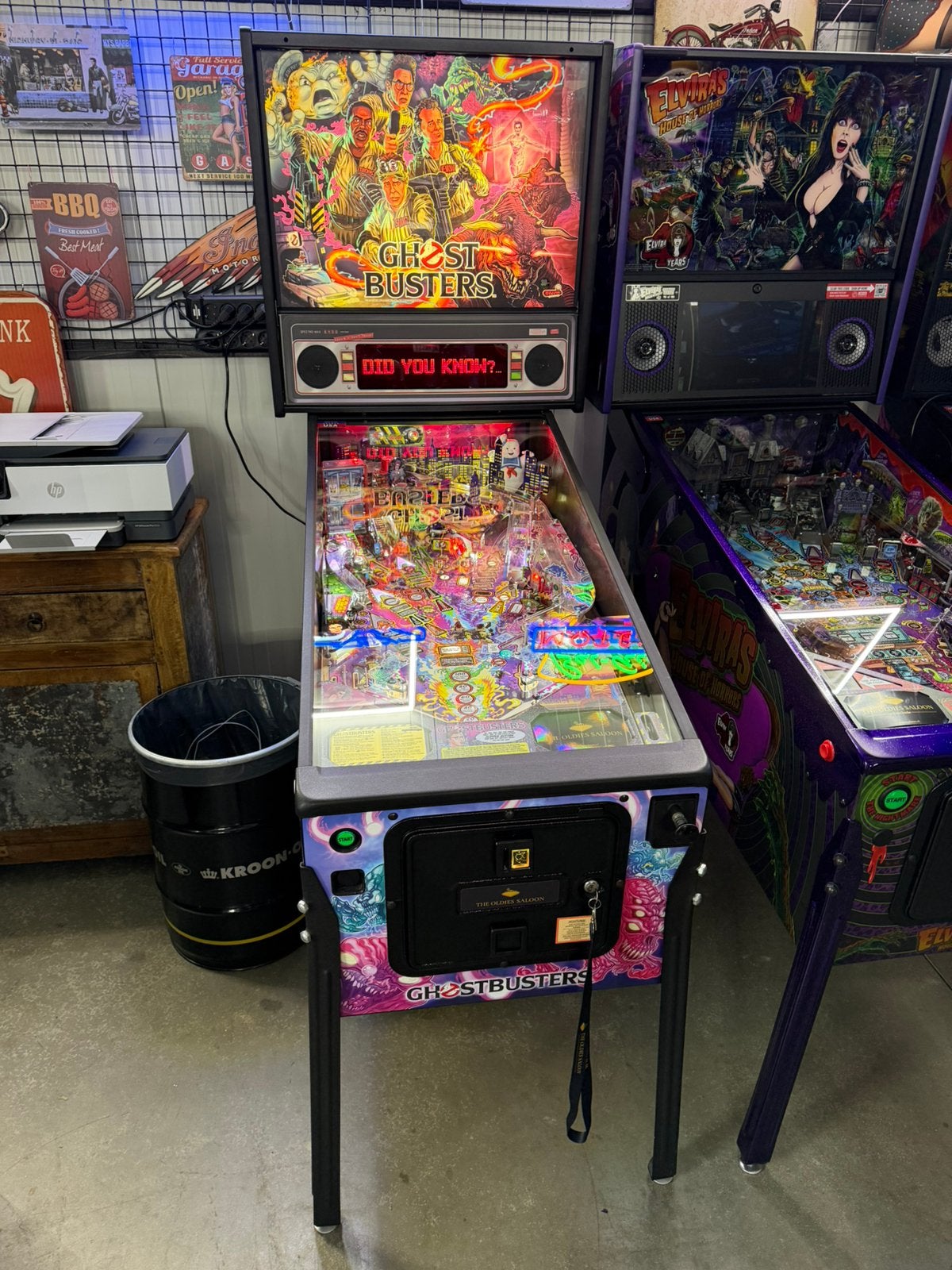 Prachtige flipperkast Stern Ghostbusters Pinball, Verzamelen, Ophalen, Stern, Zo goed als nieuw, Dot-matrix