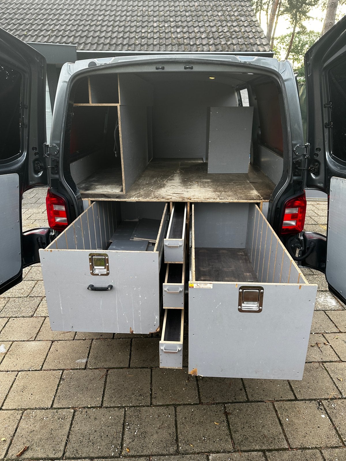 Bedrijfswageninrichting Volkswagen Transporter T6 L2, Ophalen, Gebruikt, Volkswagen