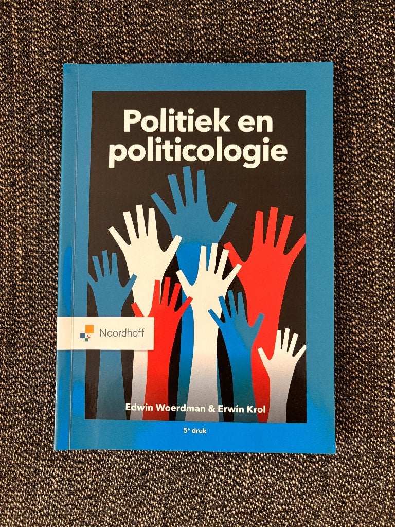 Noordhoff - Politiek en politicologie - 5e druk, Verzenden, Alpha, Zo goed als nieuw, HBO