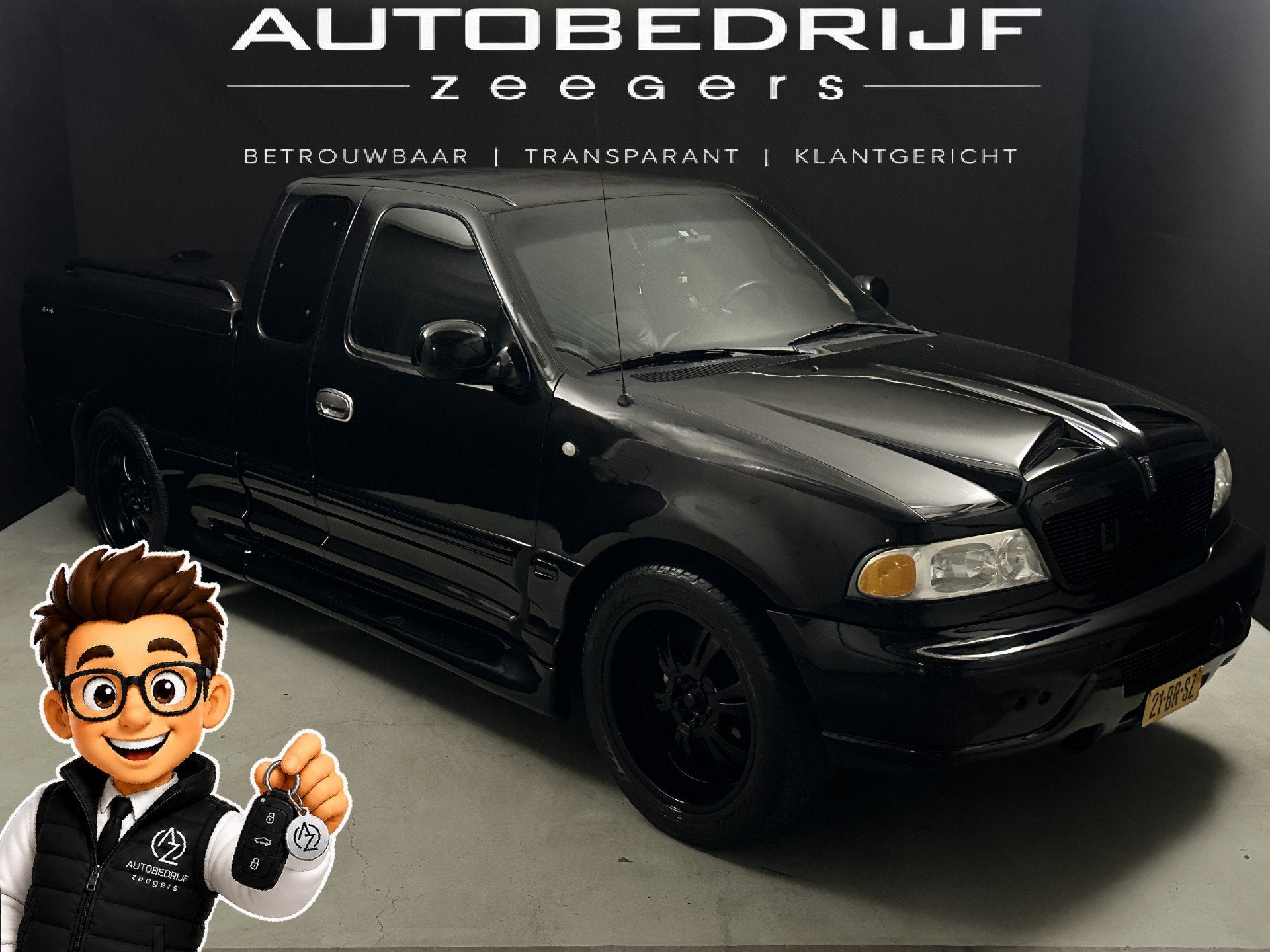 Ford USA F-150 Lincoln Look *Benzine/LPG*V8 5.4*Automaat*, Automaat, Gebruikt, 8 cilinders, 700 kg