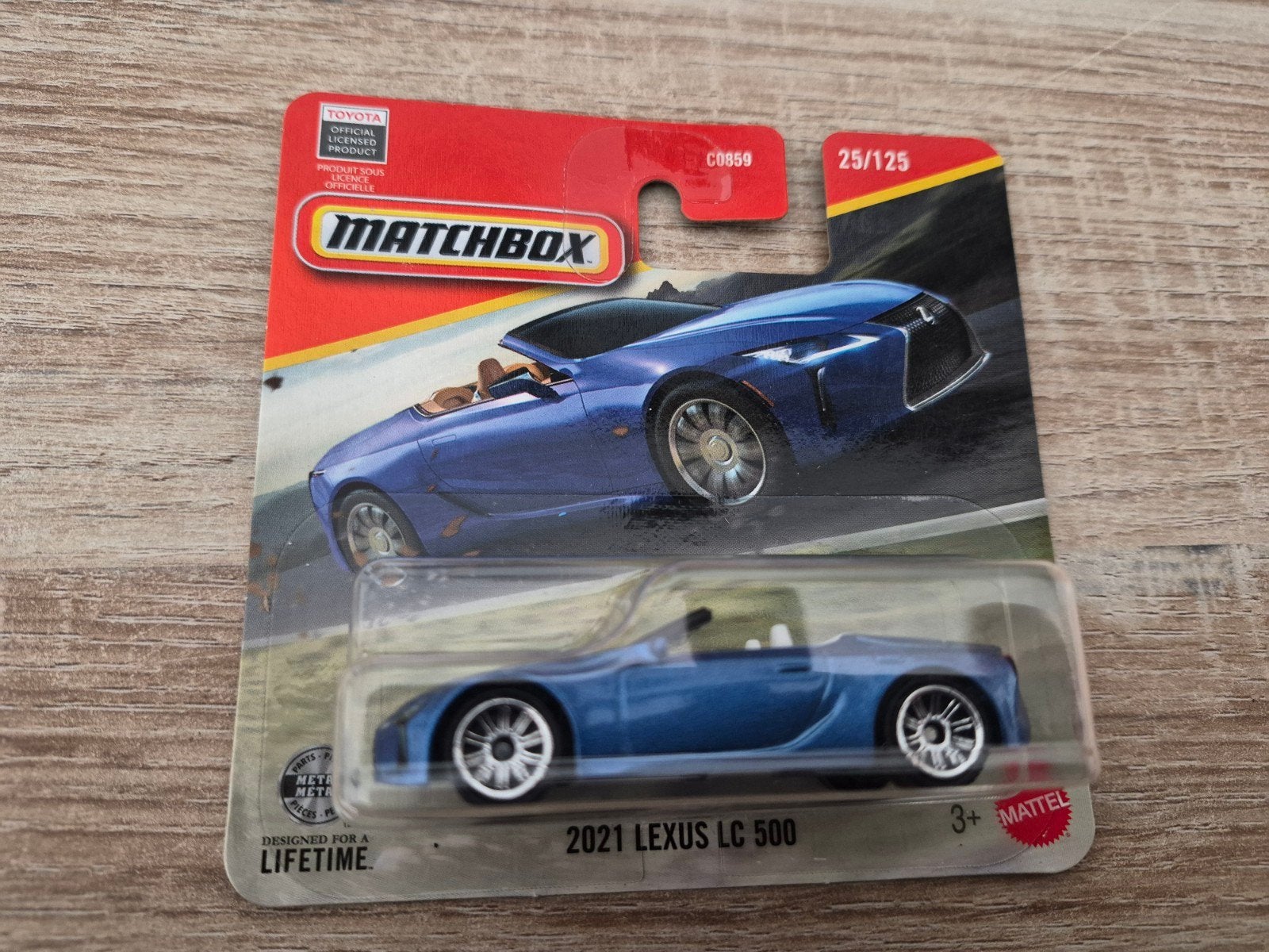 2021 Lexus LC 500 1:64 (Matchbox), Ophalen of Verzenden, Nieuw, Auto