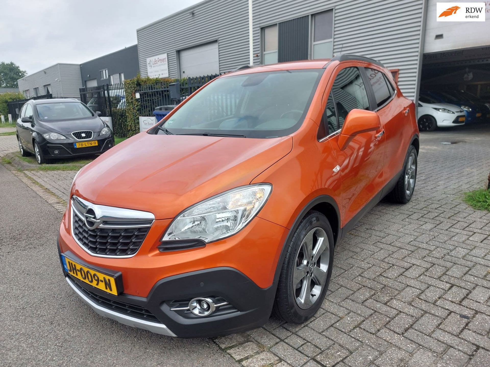 Opel Mokka 1.4 Turbo Cosmo 5 deurs 6bak start stop, Voorwielaandrijving, Euro 5, Gebruikt, Leder